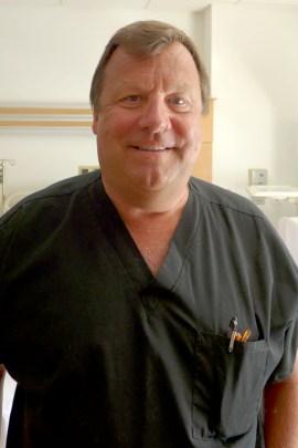 Dr. Albert French is an Ob-GYN at Milford Memorial Hospital in Milford Delaware. (Photo by Phil Galewitz/KHN)