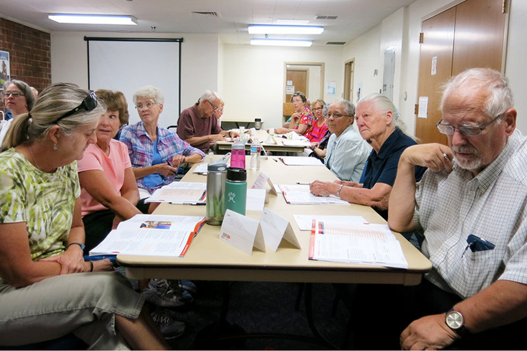 AARP driver education class