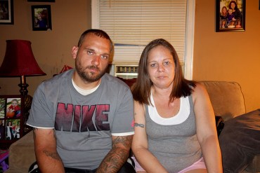 Nate and Angela Turner, of Greenwood, Ind., take the drug Suboxone twice a day to control their cravings for opioids and heroin. Nate says the drug has helped him hold onto his job and stay in counseling as he works to quit his addiction to painkillers.