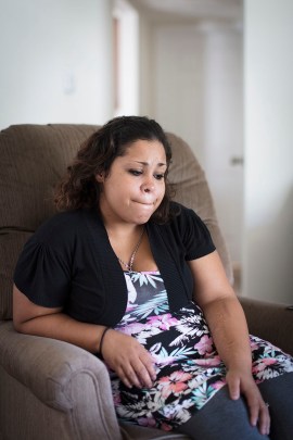 Kara Salim, 26, got out of the Marion County, Indiana, jail in 2015. Without Medicaid coverage, she couldn’t afford the fees for court-ordered therapy to treat her bipolar disorder and alcoholism. (Philip Scott Andrews/For KHN)