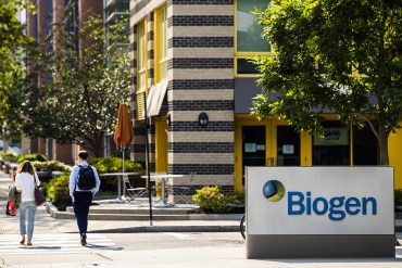Biogen headquarters in Cambridge, Massachusetts
