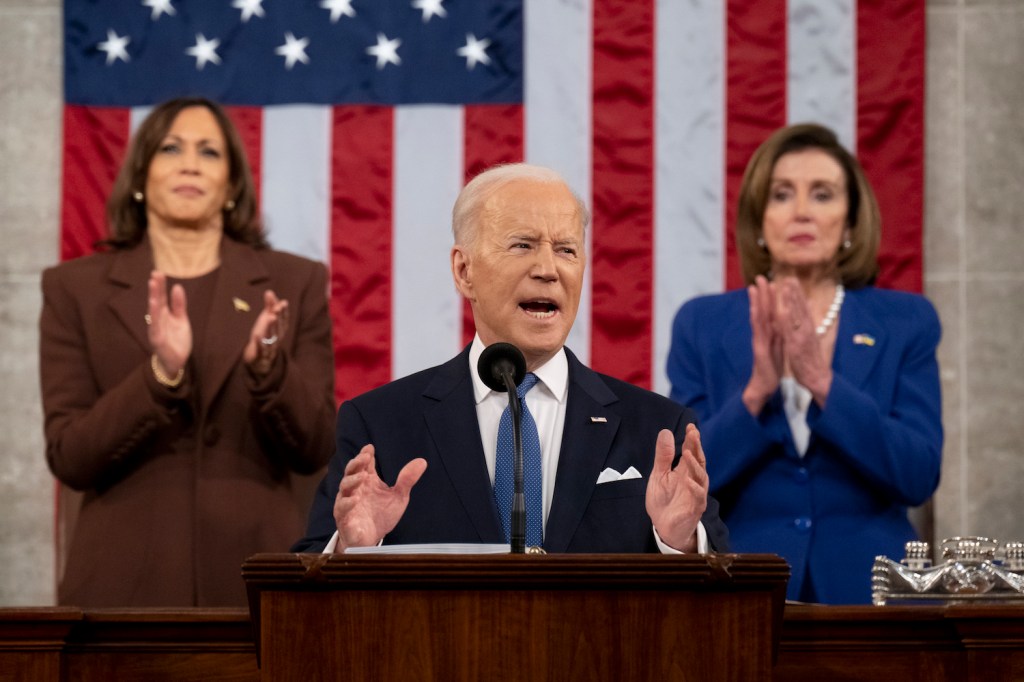 Fact Check: Biden Sets High Bar in 1st State of the Union Speech thumbnail