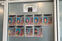 A photo shows Tennessee Medicaid's 'most wanted list' with photos and names of people.
