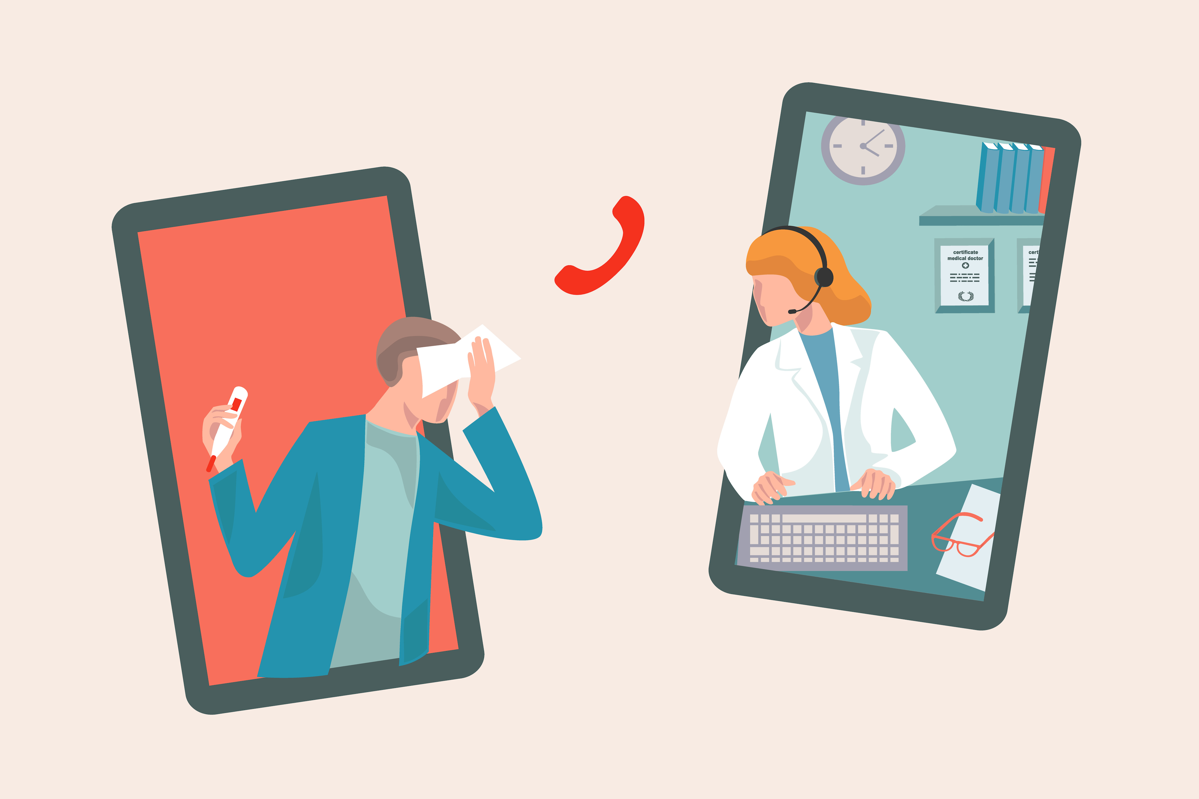 Virtual or In Person: Which Kind of Doctor's Visit Is Better, And When It  Matters | Kaiser Health News